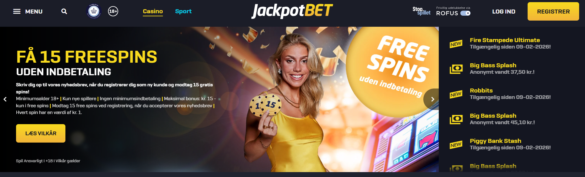 JackpotBet Anmeldelse